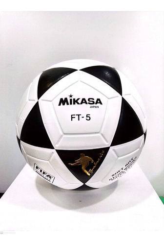 Balon De Futbol Ft 5 Mikasa Blanco /negro