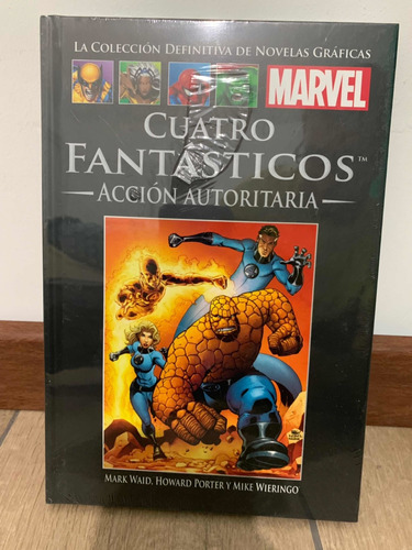 Libro Marvel Salvat Cómics Cuatro Fantásticos Acción Autorit