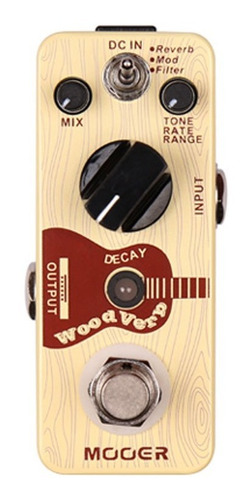 Pedal De Efecto Mooer Woodverb Acoustic Reverb