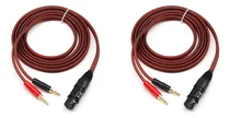 Comprar E 2 Cables De Altavoz Xlr A Banana, Xlr De 3 Pines Hembra A