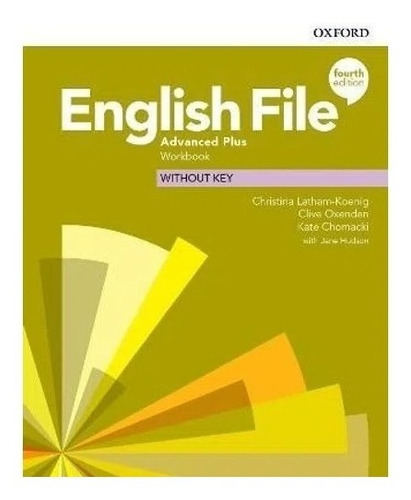 English File Advanced Plus (4th. Edition) - Workbook No Key