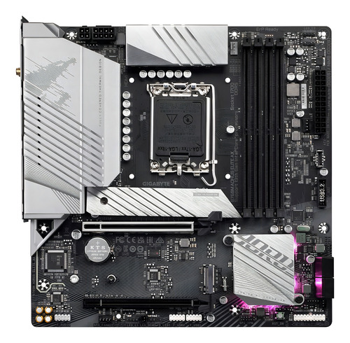 Placa Madre Gigabyte B760m Aorus Elite Ax Lga 1700 Intel