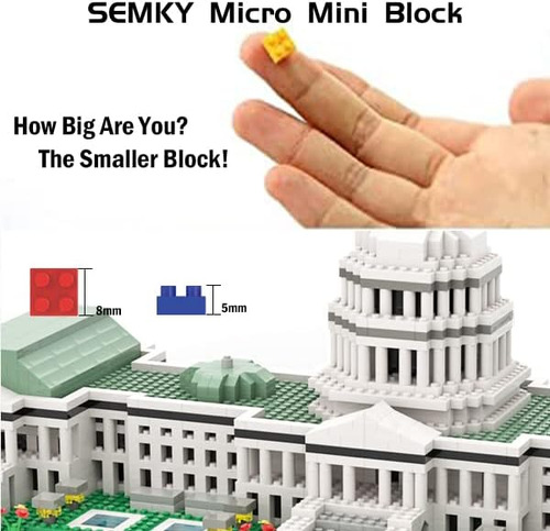 Semky Micro Mini Blocks: Modelos Famosos En Miniatura