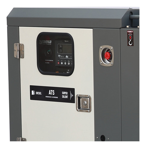 Gerador A Diesel Toyama Silent 66 Kva 220v Com Ats Integrado