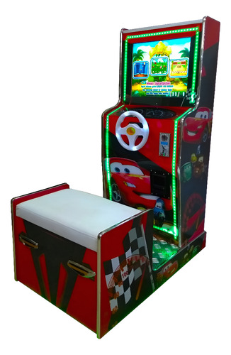 Simulador Corrida Brinquedo Para Buffet Infantil Kid Raider