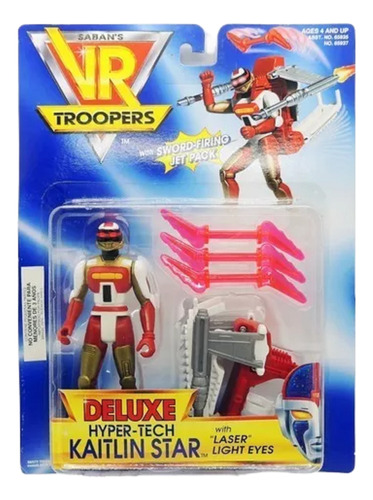 Muñeco Vr Troopers De Luxe Kaitlin  Star 1994- Devoto Toys