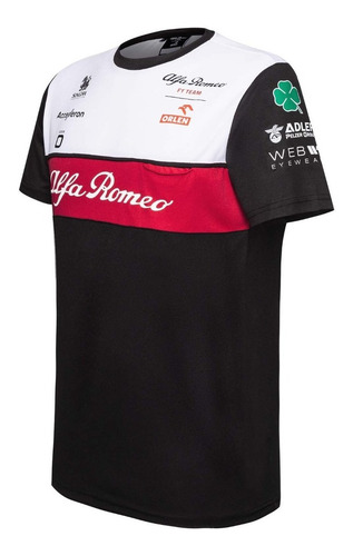 Imagen 3 de 8 de Playera Alfa Romeo Valtteri Bottas/ Zhou Producto Genuino F1