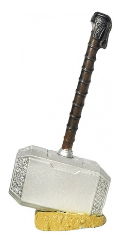 Martelo Thor Mjolnir 20cm Marvel Vingadores Ultimato Resina