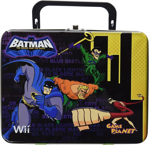 Batman The Brave And The Bold With Lunch Box Nintendo Wii