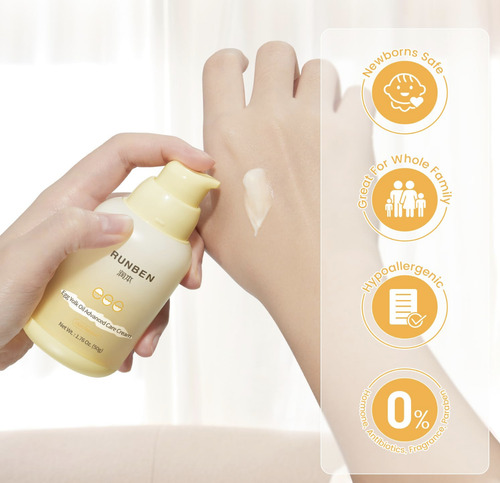 Runben Egg Yolk Oil Baby Face Cream
