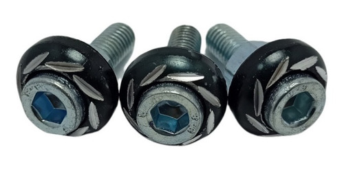 Tornillo Decorativo Negro 3x1