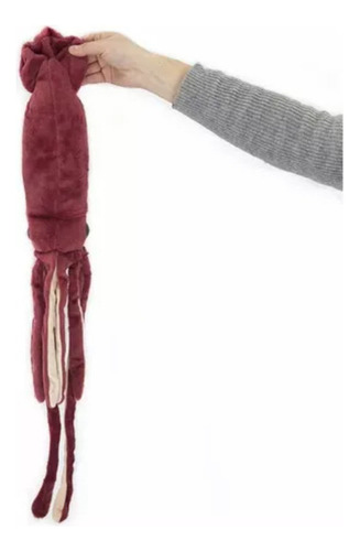 Juguete De Pulpo Con Simulación De Calamar De Peluche Gigant