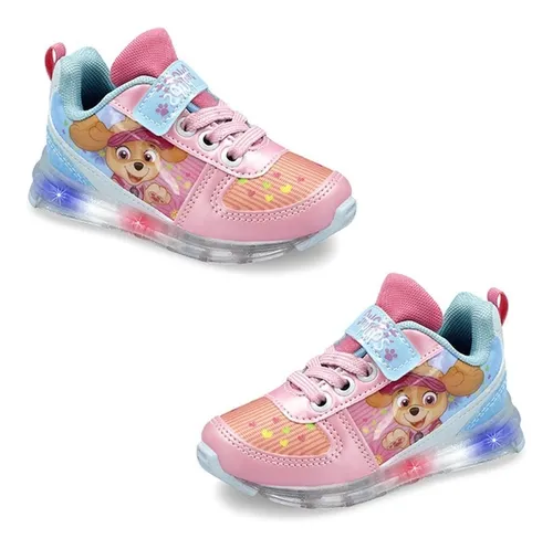 Tenis paw patrol niña outlet con luces