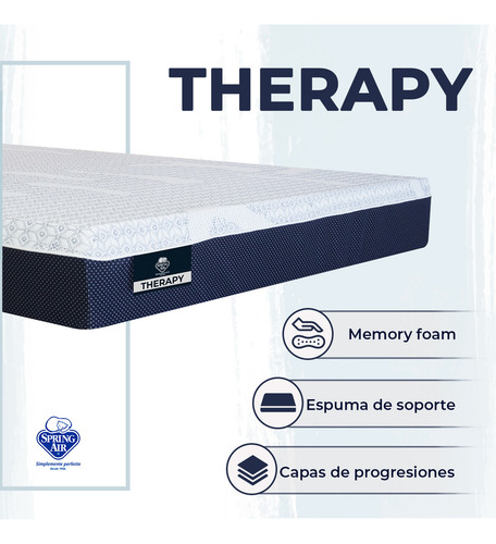 Colchón Individual Spring Air Dreams In A Box Therapy