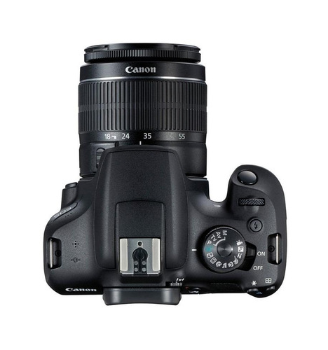 Imagen 5 de 6 de Canon EOS Rebel Kit T7 + lente 18-55mm IS II DSLR color negro