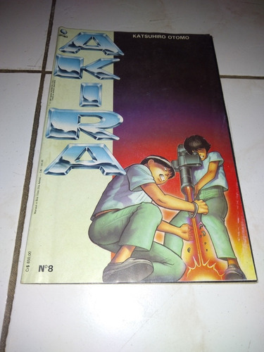 Akira #8 Editora Globo Capa Brochura 