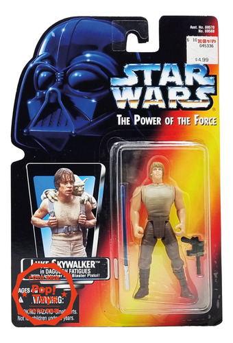 Kenner - Star Wars - Potf - Red Card - Dagobah Luke - S L