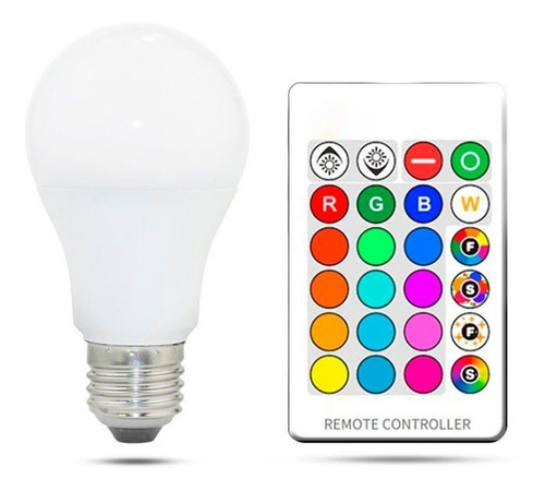 Ampolleta Led Magic Lighting, Control Remoto, Colores Tiktok