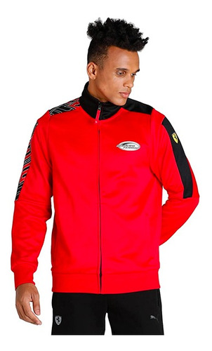 Chamarra Puma Ferrari T7 Trank Jacket Hombre 53372202