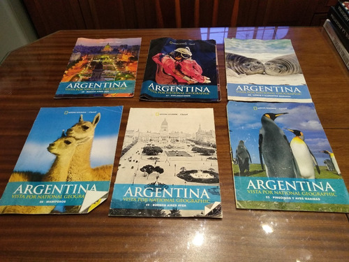 Liquido!1lote X 6 Fasciculos Argentina National Geographic