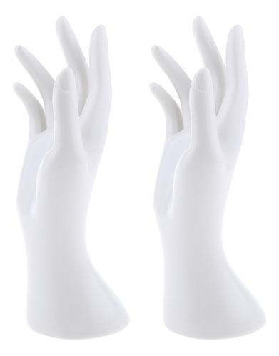 2 Piezas, , Maniquí Derecho, Mano, Para Joyas, , Guantes, ,