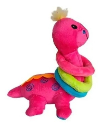 Peluche Dinosaurio Cuello Largo Con Aros 23cm P4582