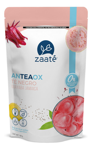 Zaaté - Base Tea Negro Guayaba Jamaica 0% Azúcar 700g