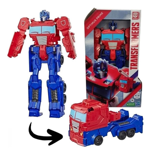 Boneco Optimus Prime Transformers  Hasbro