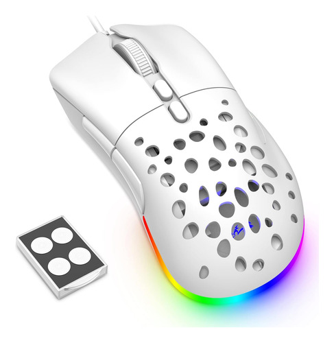 Ziyou Lang Modelo D19 Rgb Gaming Mouse Usb Con Cable Con Dpi