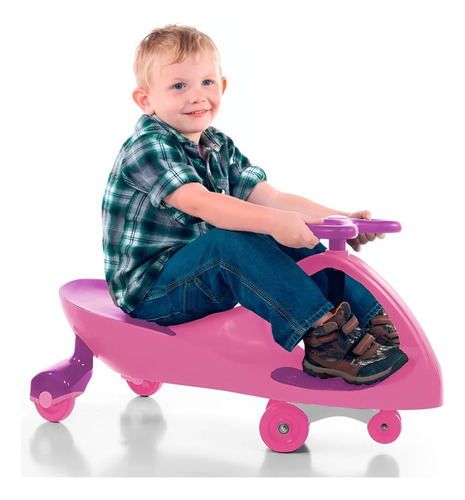 Super Car Rosa E Roxo Unitoys 1405