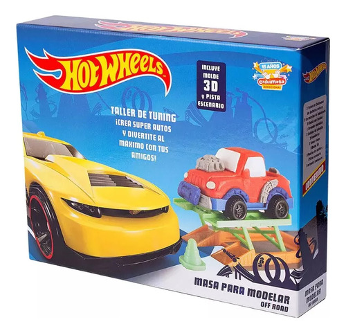 Hot Wheels Masas Con Molde Taller Tuning Crea Tu Auto !