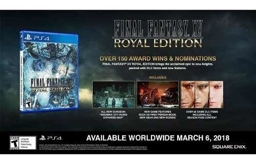 Videojuego Final Fantasy Xv Royal Edition Playstation 4