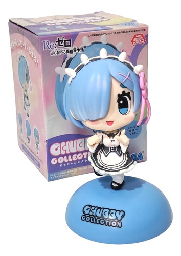 Figura Original Rem Chubby Collection Re: Zero Sega