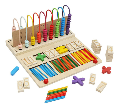 Juguete De Matemáticas Montessori Para Conexión De Perlas