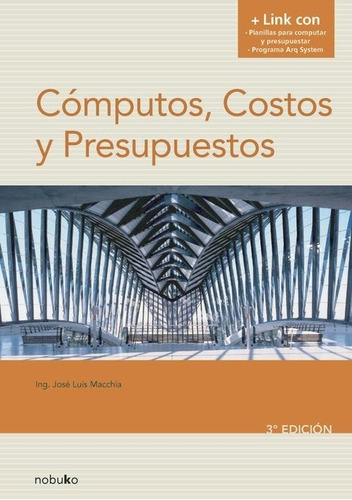 Computos, Costos Y Presupuestos 3º Edicion 