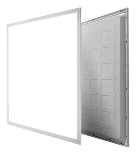 Imagen 2 de 4 de Caja 10 Panel Led Cielo Americano 60x60 Blanco Frío