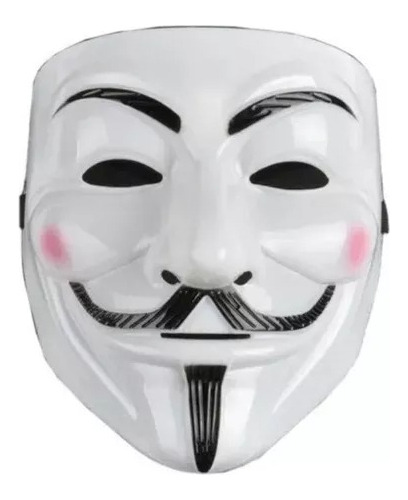 5 Máscaras V Vendetta Anonymous Disfraz Halloween