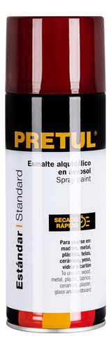 Pintura Aerosol Rojo Pretul 27173 4 Pz