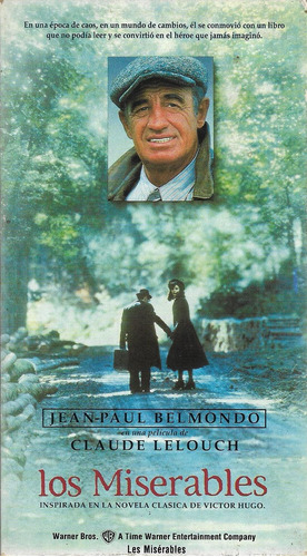 Los Miserables Vhs Original Nuevo Jean-paul Belmondo