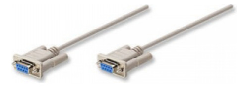 Cable Serial - Db9 - Rs232 - Null Modem Manhattan 301404
