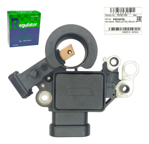 Imagen 3 de 7 de Regulador Alternador Optra Limited Desing 3 Pines Izq Orig