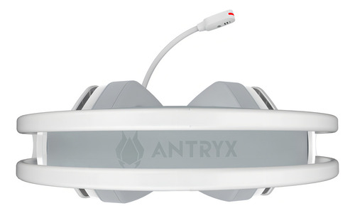 Audifono Gamer Antryx Enigma Se White 7.1 Virtual Vibrad Usb