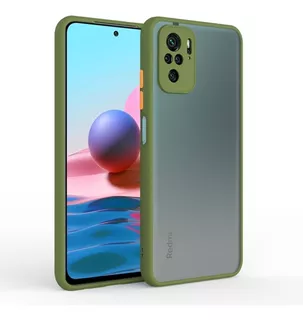 Case Funda Mate Para Xiaomi Redmi Note 10 / 10s - Oliva