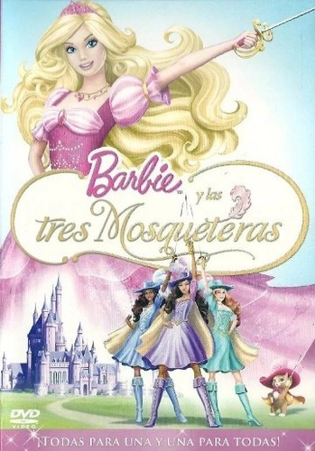 Barbie Y Las Tres Mosqueteras - Dvd - Original!!!