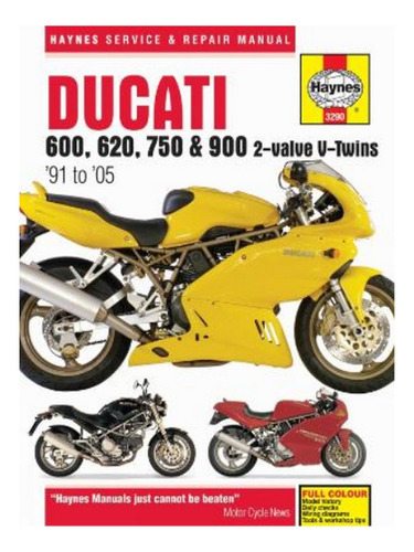 Ducati 600, 620, 750 & 900 2-valve V-twins (91 - 05) H. Eb17