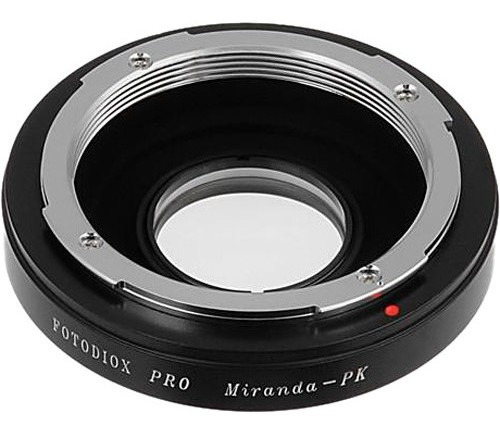Foadiox Pro Mount  Para Miranda Lens A Pentax K-mount Camara