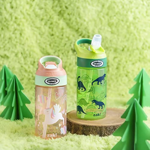 Zak Designs Riverside - Botella De Agua Para Niños