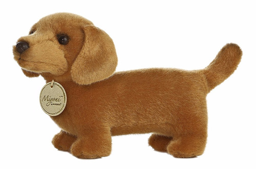 Imagem 1 de 3 de Cachorro De Pelúcia Dachshund Da Série Miyuni Aurora 20cms