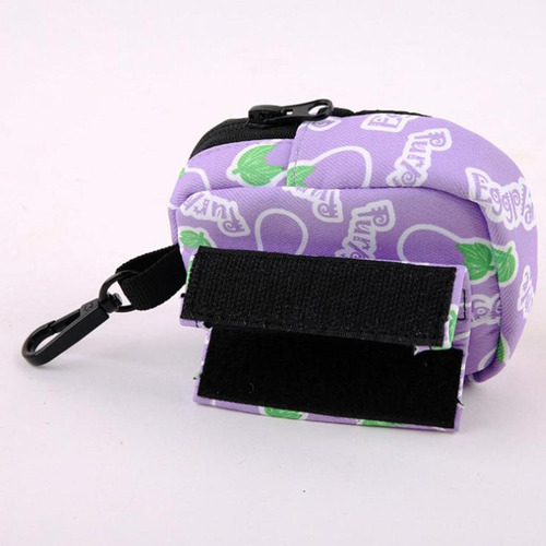 Dispensador De Bolsas De Bolsas Para Perros. Evite Púrpura