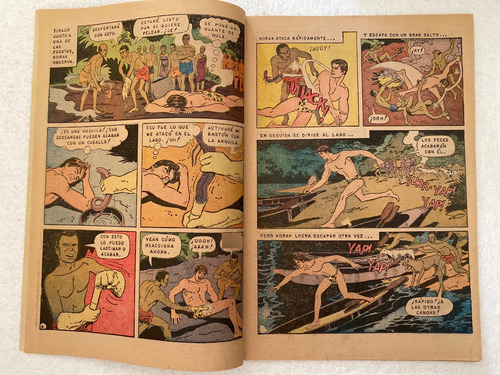 Comic Tarzan Presenta: Korak #262 Editorial Novaro Feb 1971 (Usado)